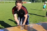 Hchste Konzentration, vielleicht bei der Deckel auf dem Glas liegen